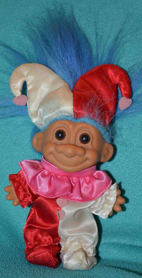 Russ Clown Troll (12.5cm excl hair)