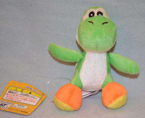 Green Yoshi from Super Mario Brothers Nintendo (about 12cm)