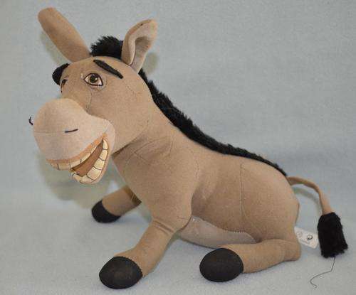 Donkey from Shrek (about 18cm to tip of ears, while sitting)