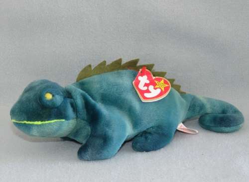 TY Beanie Baby Iggy the Ty-Dye Iguana