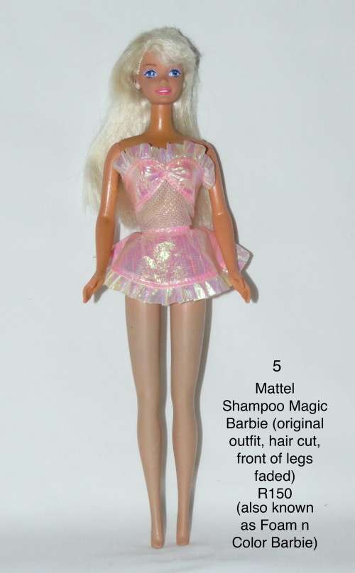 Mattel Barbie Shampoo Magic (also known as Foam n Color)