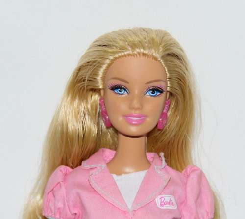 Mattel Barbie (wearing Mattel vet outfit)