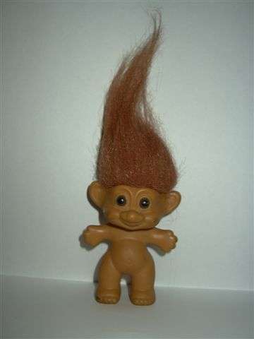 Troll with Brown Hair