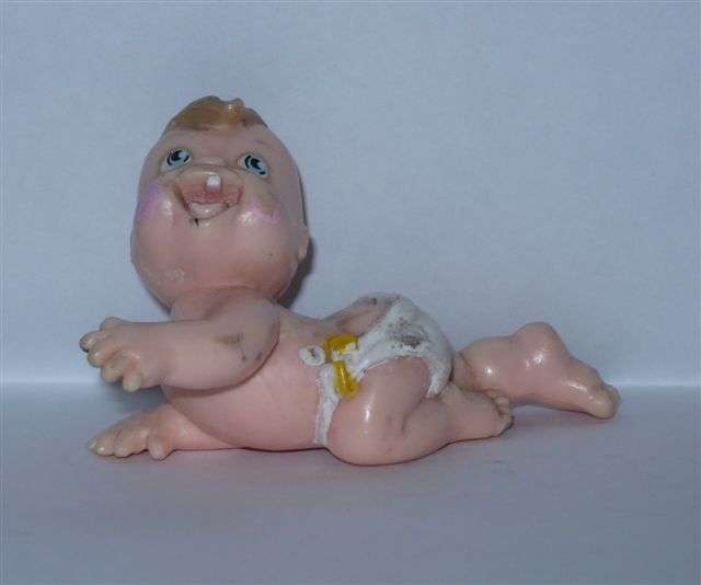 Magic Diaper Baby crawling