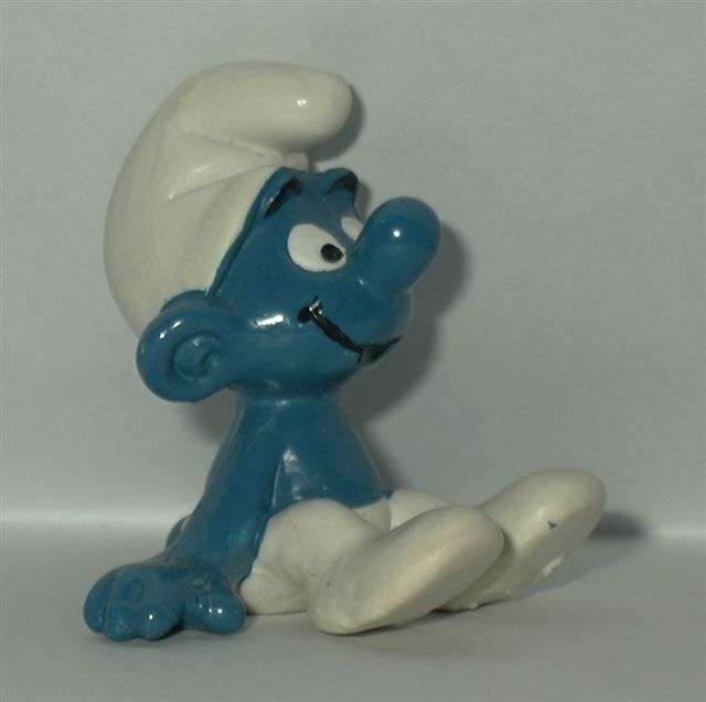 Smurfs 2.0026 Sitting Smurf (large version)