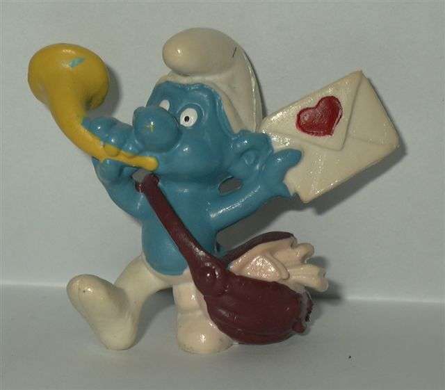 Smurfs 2.0031 Postman Smurf