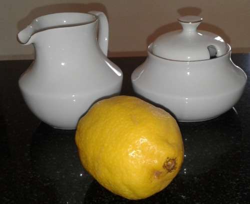 Constantia Sugar Bowl and Creamer