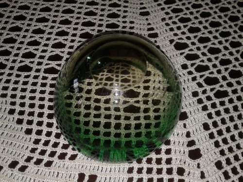 Green Murano Ashtray