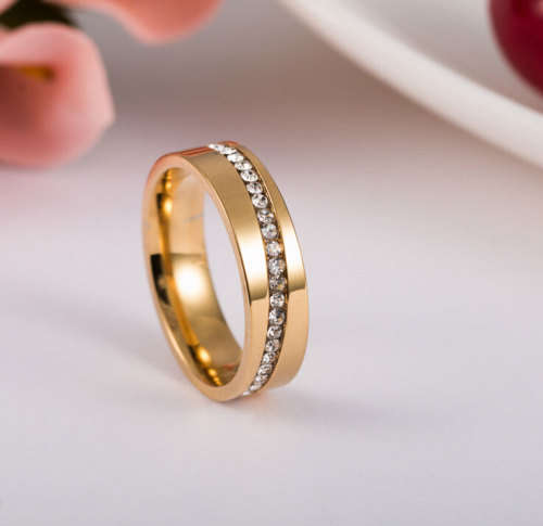 ***7 RINGS ON AUCTION***Stunning 18K Gold Ring For Men CZ Zirconia Rings New Jewelry