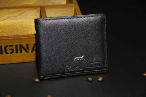 New PU Leather Men Wallets Bifold Brand Wallet Retro Design Style Purse For Men