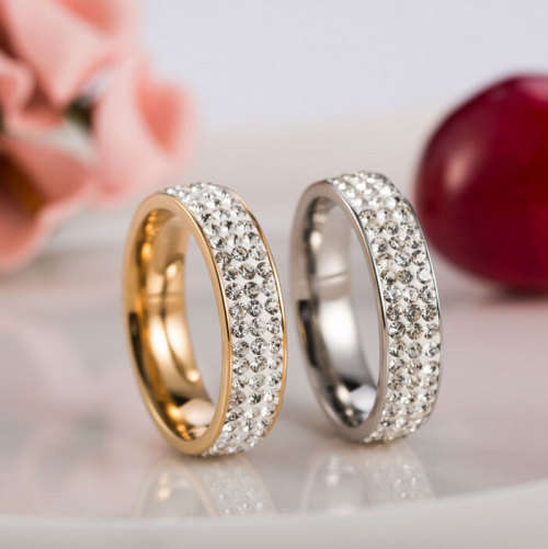 Italian Designer - Women CZ Zirconia Ring