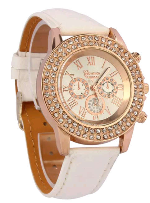 New GENEVA PLATINUM Women Dress Watches - Roman Numerals
