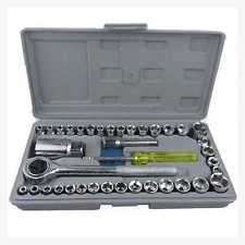 40PCS Car Maintance Care Socket Sleeve Wrench Tool Set