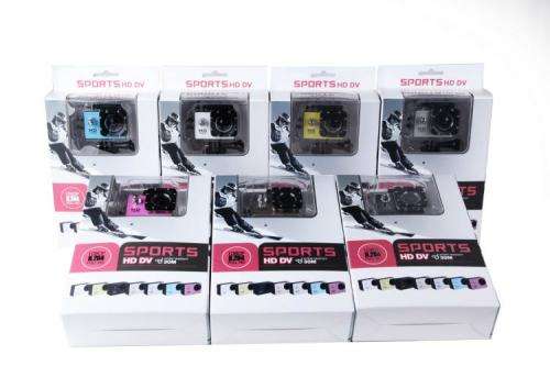 Full HD Sports CAMERA 1080P H.264  (Water proof 30m)