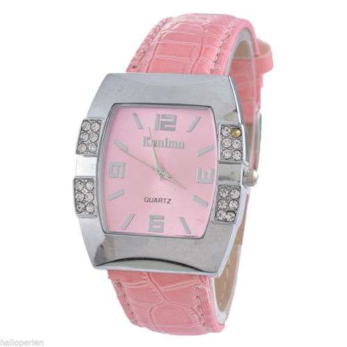 FL HOT European Fashion Women Quartz Wrist Watches Bucket Casual Crystal Unisex