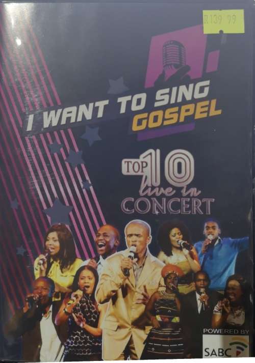 I want to sing Gospel - Top 10 Live in Concert (DVD) [New]