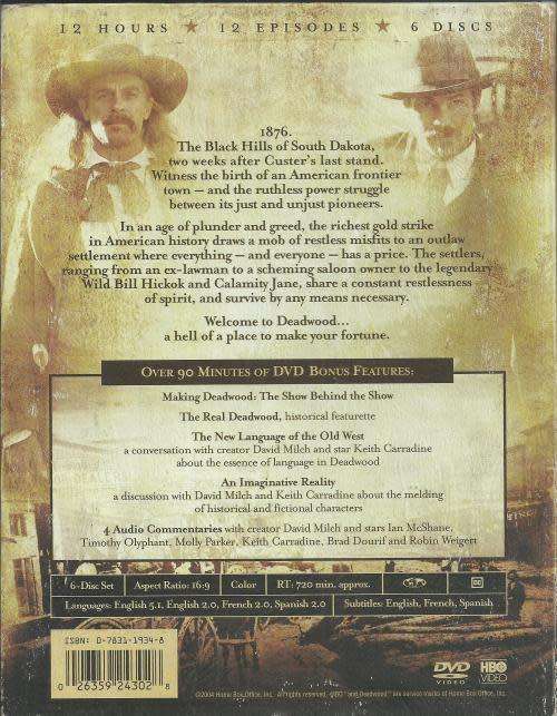 Deadwood - S1 (6DVD Box Set)