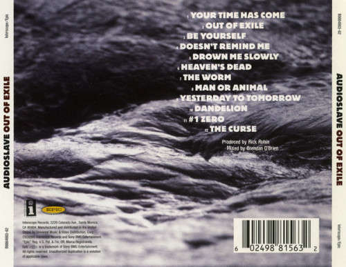 Audioslave - Out of Exile (CD) [New]
