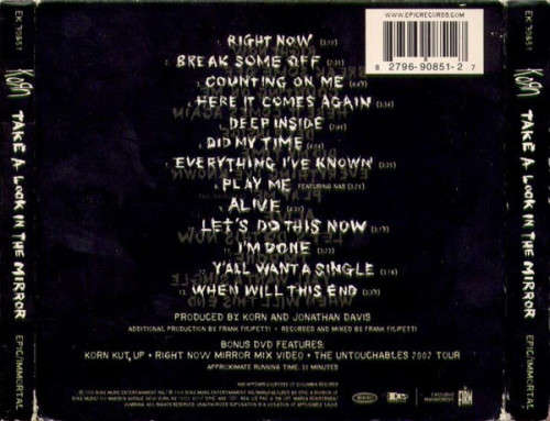 Korn - Take a Look in the Mirror (Explicit CD) [New]