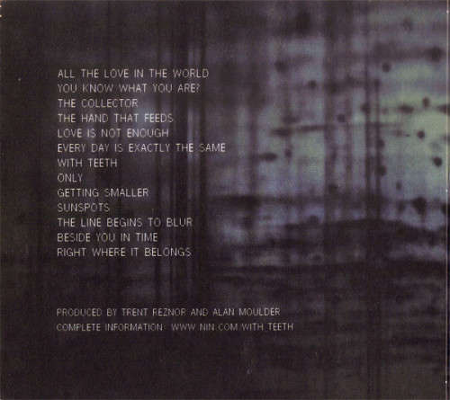 Nine Inch Nails - With Teeth (Explicit Lyrics) (Digipack CD)