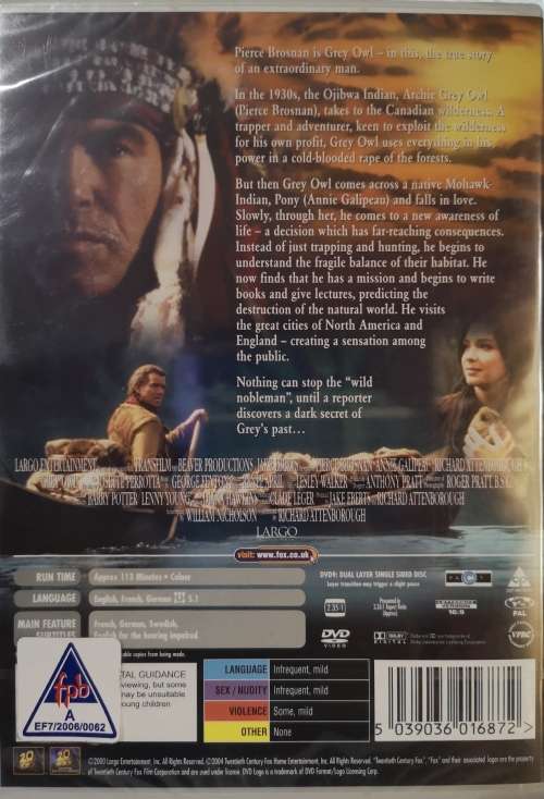 Grey Owl (DVD) [New]