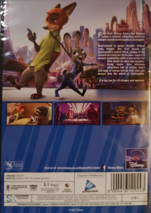 Zootropolis (DVD) [New]