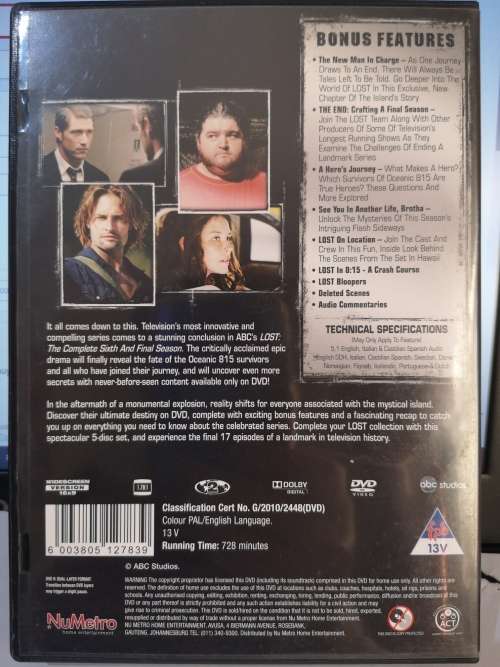 Lost - Season 6 - The Final Season (5DVD)