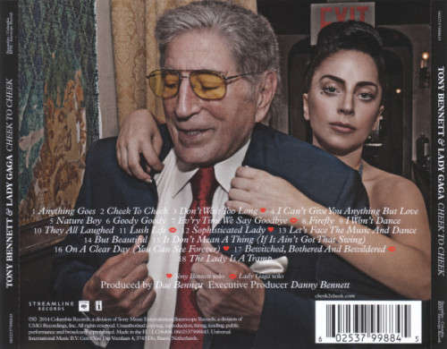 Tony Bennett and Lady Gaga - Cheek to Cheek (CD) [New]