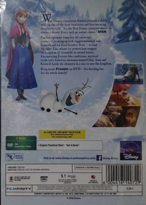 Frozen (DVD) [New]