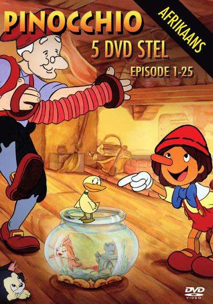 Pinocchio Box Set 1 Episodes 1-25 (5-DVD)