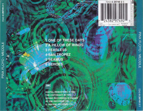 Pink Floyd - Meddle (CD)