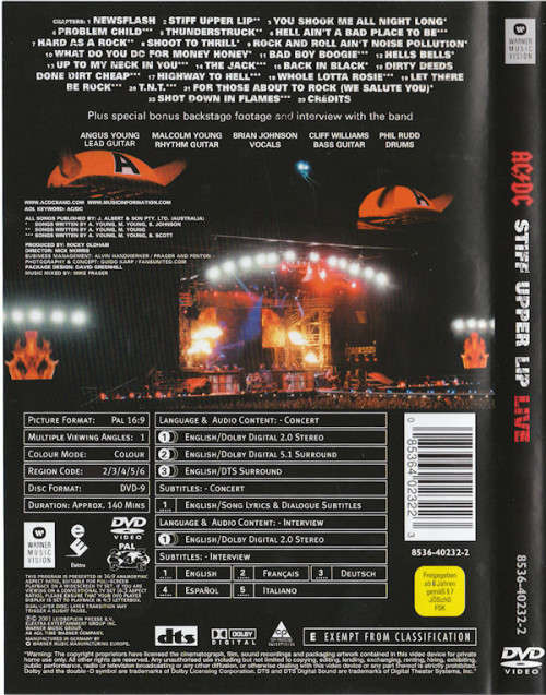 AC/DC - Stiff Upper Lip - Live (DVD)