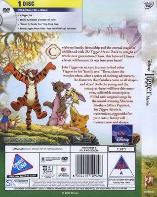 The Tigger Movie (DVD) [New]
