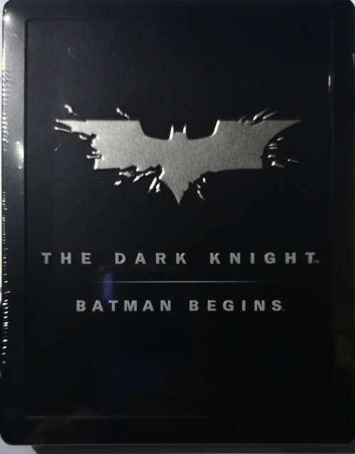 Batman Begins and The Dark Knight (Blu-ray Steelbook) [New]
