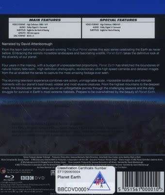 Planet Earth - The Complete Series (5-disc Blu-ray Box set) [New]