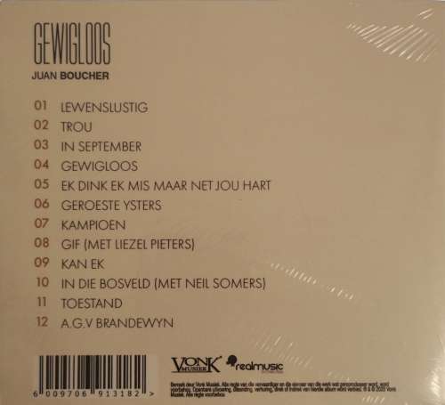 Juan Boucher - Gewigloos (CD) [New]