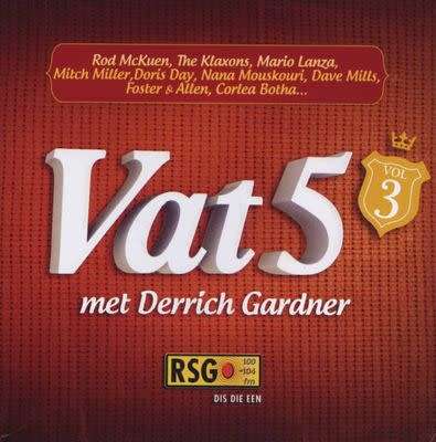 Vat 5 - Vol 3 (Met Derrich Gardner) Various Artists (RSG) (CD)