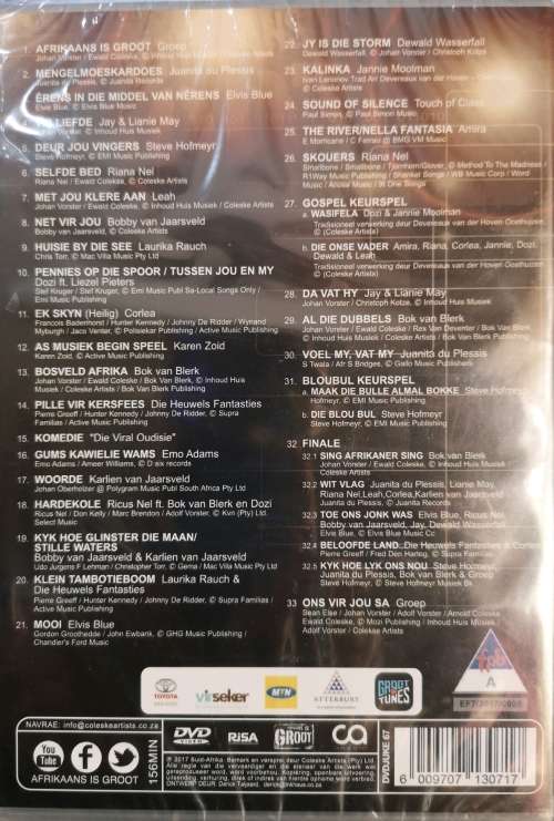 Afrikaans Is Groot 2016 - Die Konsert (DVD) [New]