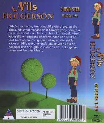 Nils Holgerson Box set 1 - Episodes 1-25 (5-DVD)