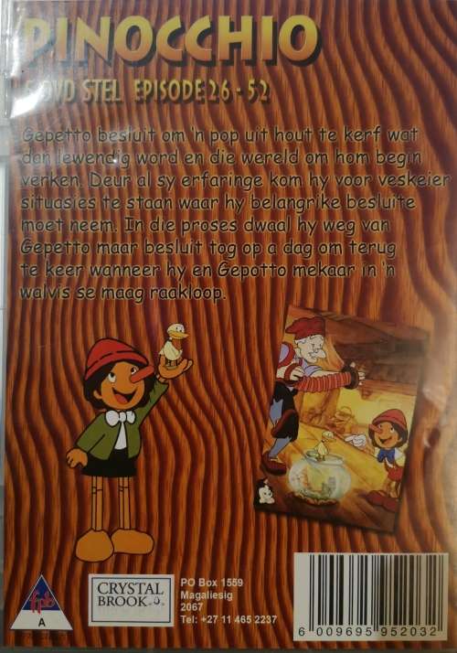 Pinocchio - Episodes 26-52 (5-DVD)