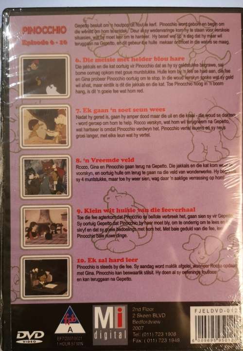 Pinocchio 2 - Episodes 6-10 (DVD)