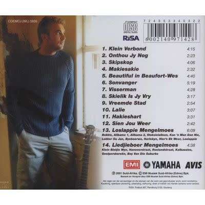 Theuns Jordaan - Vreemde Stad (CD) [New]