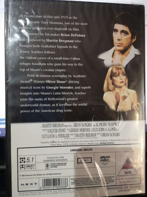 Scarface (DVD) [New]