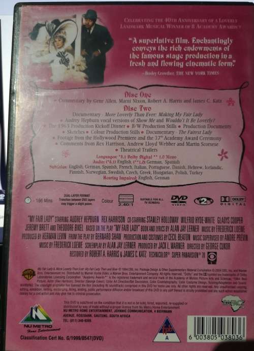 My Fair Lady (1963) (Two-Disc Special Edition DVD) [New]