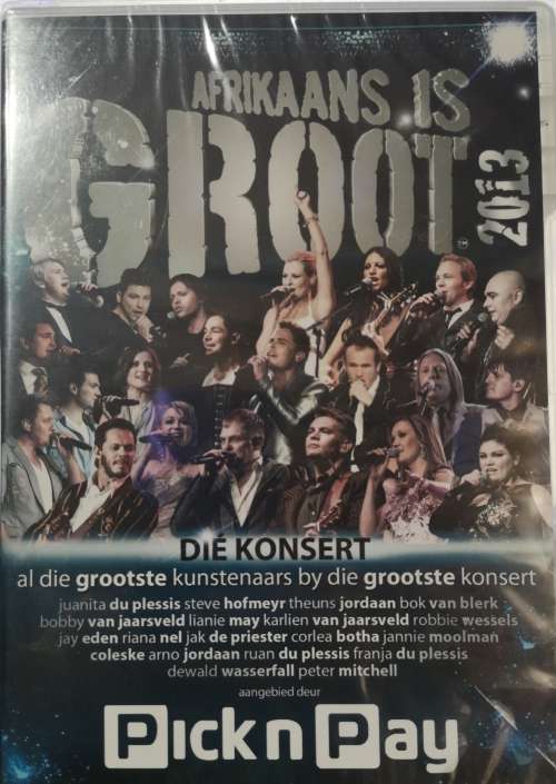 Afrikaans Is Groot 2013 - Die Konsert PnP (DVD) [New]