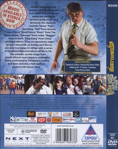 Leon Schuster - Schuk`s Tshabalala`s Survival Guide to S.A. (DVD) [New]