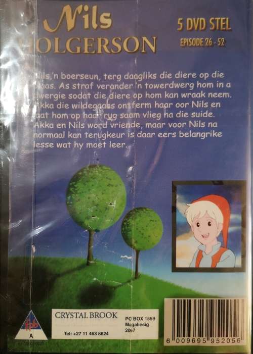 Nils Holgerson Box set 2 - Episodes 26-52 (5-DVD)