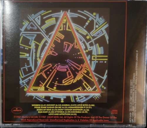 Def Leppard - Hysteria (1987) (CD) [New]