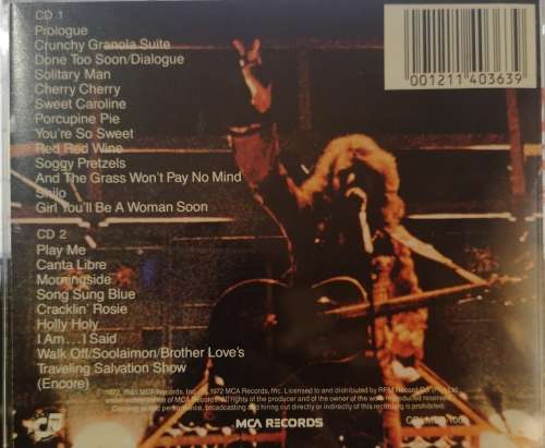 Neil Diamond - Hot August Night (2-CD)