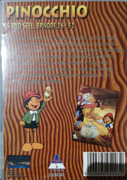 Pinocchio - Box set 2 Episodes 26-52 (5-DVD) (1)